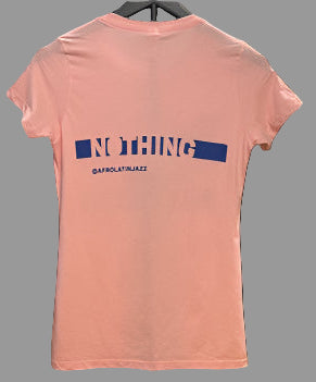 Whats more important than the groove? Cotton Candy Pink with Blue Print