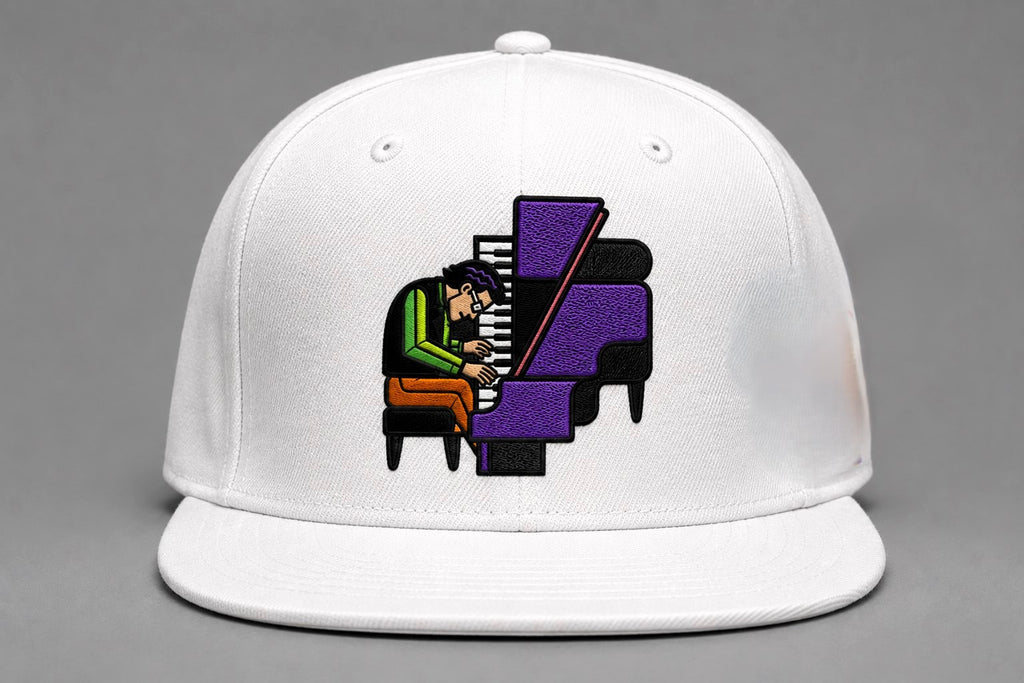 Jazz Instrument and Musician BB Hat
