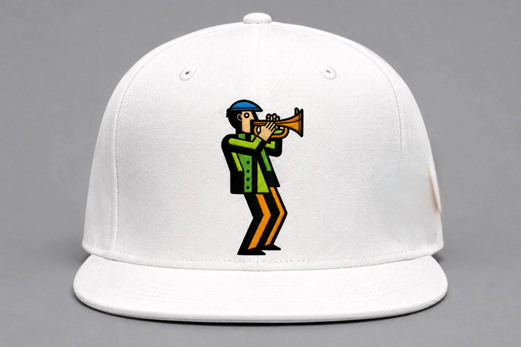 Jazz Instrument and Musician BB Hat